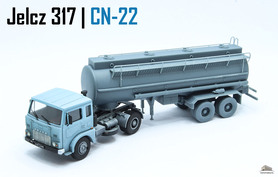 Jelcz 317 + Tanker CN-22 - 1/87