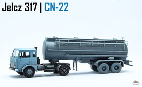 Jelcz 317 + Tanker CN-22 - 1/72