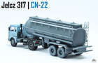 Jelcz 317 + Tanker CN-22 - 1/72 (4)