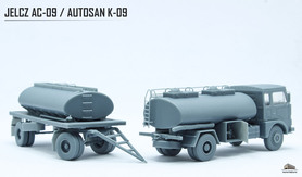 Jelcz 325 AC-09 Tankanhänger | Autosan K-09 Tankanhänger - 1/72